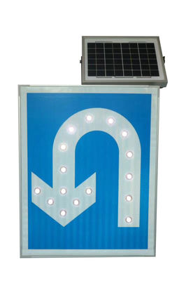 65mm impermeáveis azuis 1000 medidores de volta posta solar dos sinais de rua U
