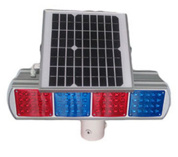 Luz estourada solar fácil da instalação 18V 12W para o alumínio da segurança rodoviária