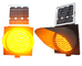 Aviso solar de piscamento amarelo anti 300mm de alta temperatura claros do tráfego para a segurança rodoviária