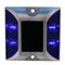 1.2V de alumínio 600 MAH Solar Road Stud Light, marcadores reflexivos azuis da estrada