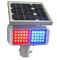 80pcs sinal solar piscar do diodo emissor de luz 5W 18V para a segurança rodoviária