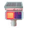 O diodo emissor de luz posto solar vermelho e azul do diodo emissor de luz IP55 de 5mm estourou a luz para a segurança rodoviária