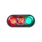 Cor verde amarela vermelha do diodo emissor de luz do à prova de água do sinal de tráfego da luz IP65 3